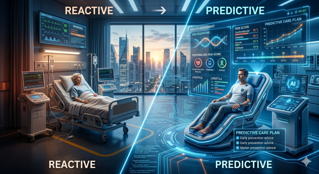 Healthcare: From Reactive to Predictive