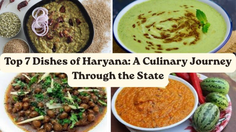 the top 7 foods of Haryana