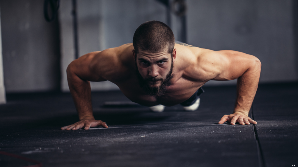 Incline push-ups or "Knee Push-Ups" - (Upper Body Push):