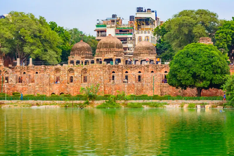 Hauz Khas Village & Deer Park