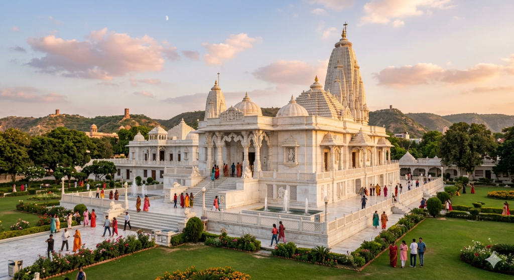 Birla Mandir: The Marble Marvel