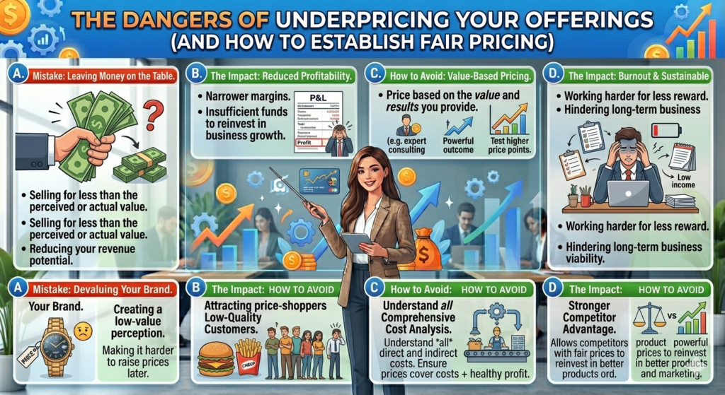 Underpricing Your Products or Services