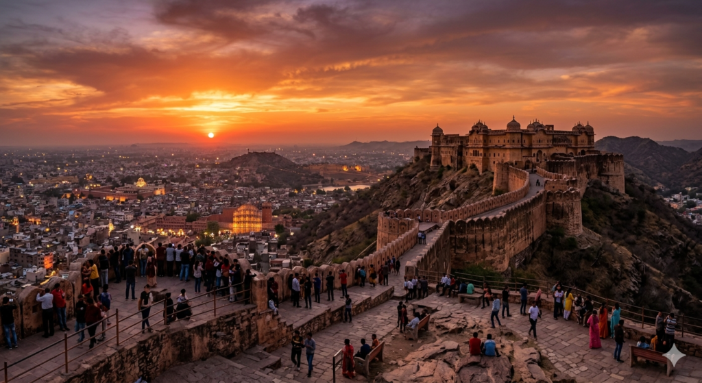 Nahargarh Fort: The Sunset Point