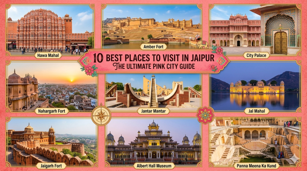 10 Best Places to Visit in Jaipur: The Ultimate Pink City Guide
