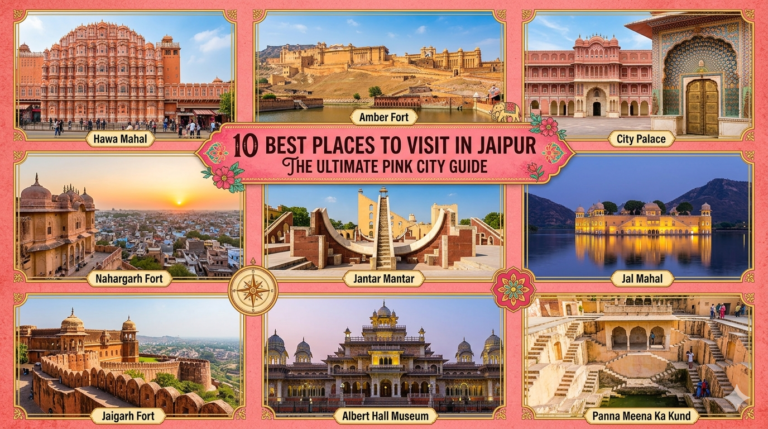 10 Best Places to Visit in Jaipur: The Ultimate Pink City Guide