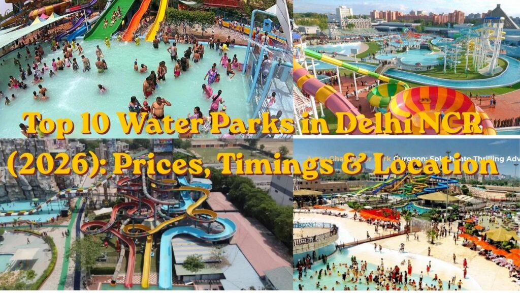 Top 10 Water Parks in Delhi NCR (2026): Prices, Timings & Location
