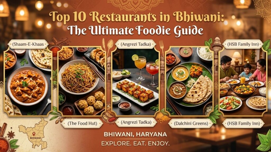 Top 10 Restaurants in Bhiwani: The Ultimate Foodie Guide