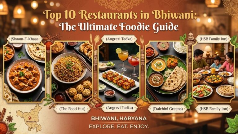 Top 10 Restaurants in Bhiwani: The Ultimate Foodie Guide