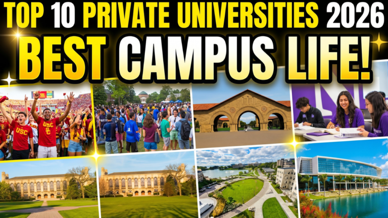 Top 10 Private Universities with the Best Campus Life 2026