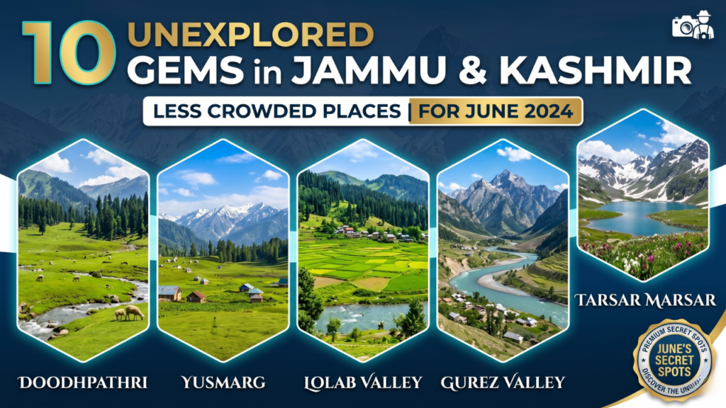 10 Less Crowded Places to Visit in Jammu and Kashmir in June