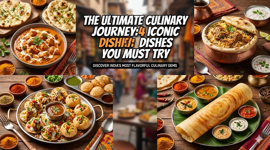 The Ultimate Culinary Journey: 4 Iconic Dishes You Must Try