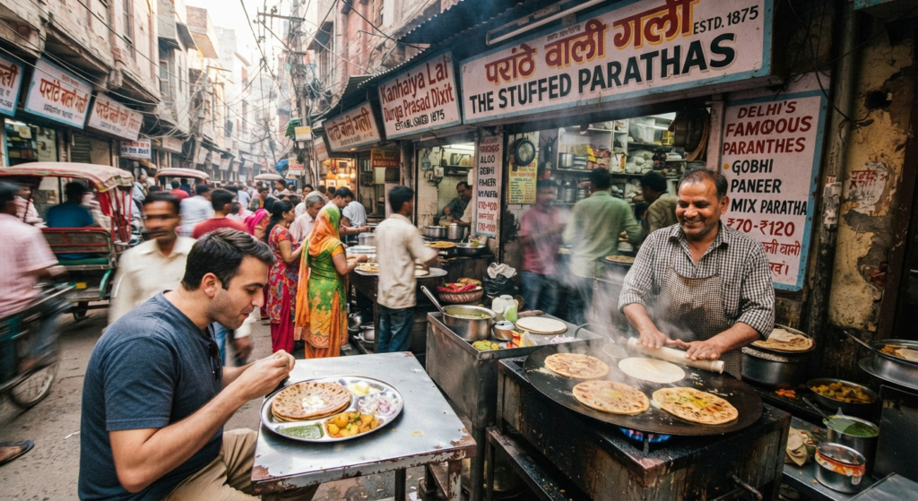 best street food in Old Delhi