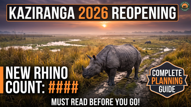 Kaziranga National Park 2026: Reopening Date, Latest Rhino Count & Complete Planning Guide