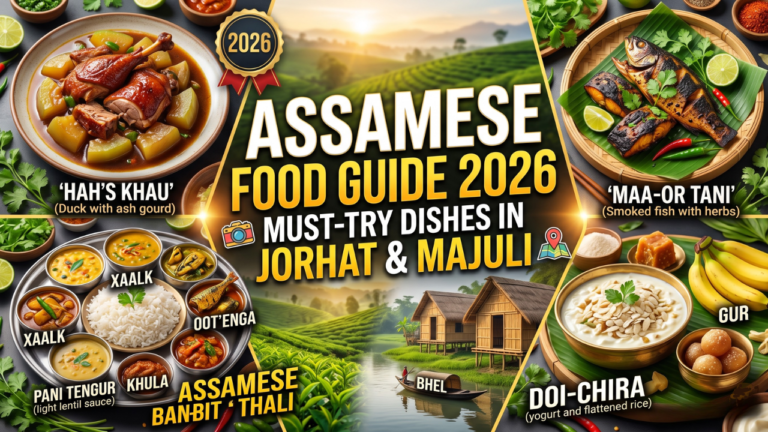 Assamese Food Guide 2026: Must-Try Dishes in Jorhat & Majuli